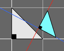 Second triangle selected
