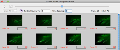 Frame Selector with many many thumbnails