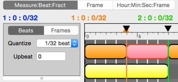 Measure:Beat:Fraction of Beat