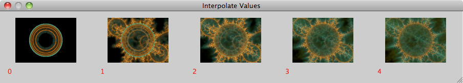 Interpolated result